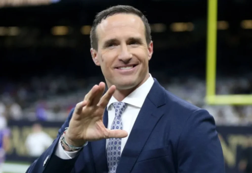 Drew Brees Makes His NBC Debut, Internet Amazed by His New Hair