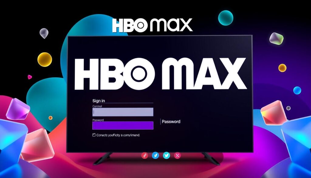 HBO Max sign-in process